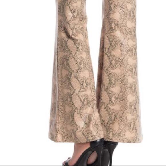 ‎Snake Print High Waist Flare Pants - Picture 10 of 14